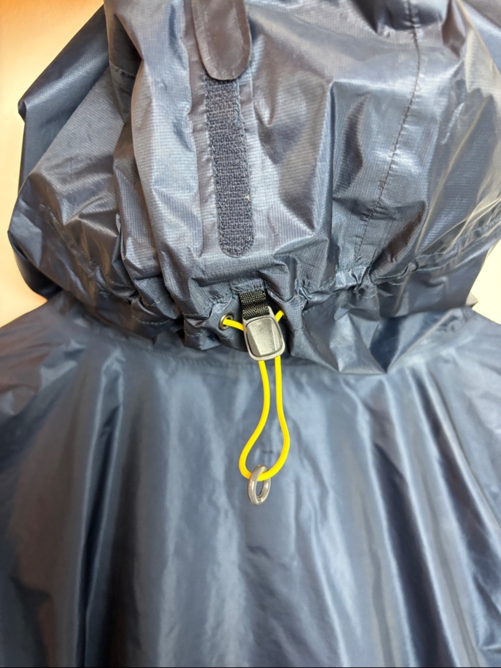 Montbell Men’s XL Versalite Windstopper Gore-Tex Navy Blue Jacket Rainwear - Picture 6 of 12